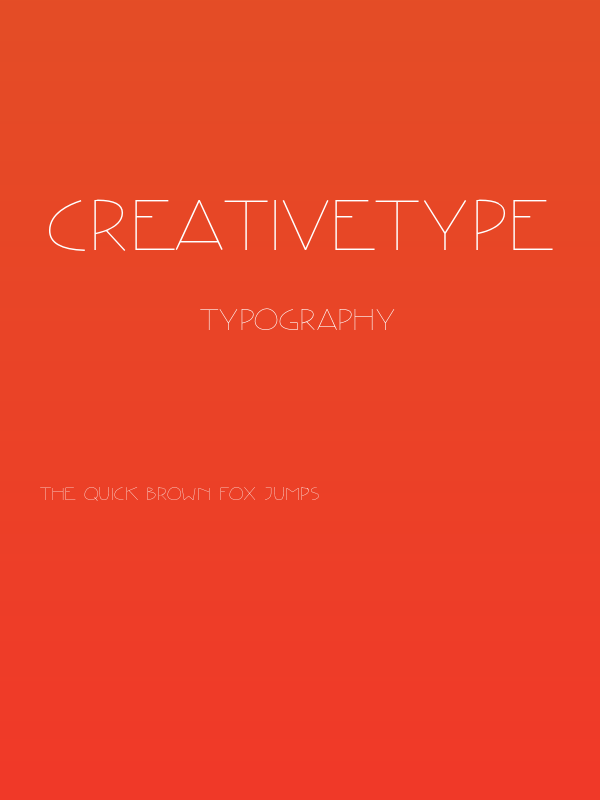 CreativeType Poster