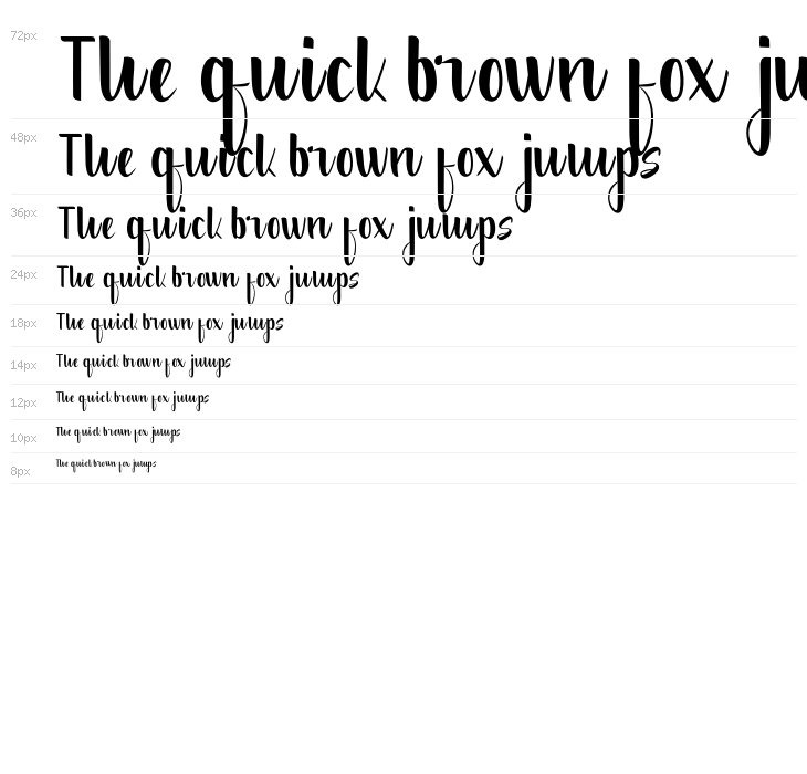 CreativeWordRegular Waterfall