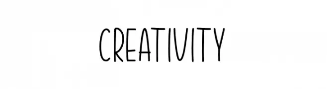 Creativity  नि: शुल्क फ़ॉन्ट्स डाउनलोड