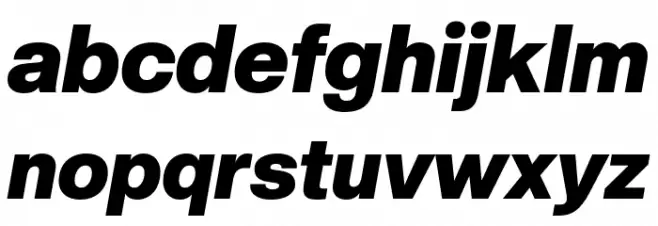 CreatoDisplay-BlackItalic Font Litere mici