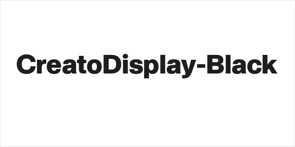 CreatoDisplay-Black Logo