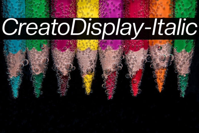 CreatoDisplay-Italic Example 2