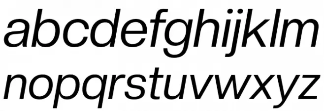 CreatoDisplay-Italic 字体 小写
