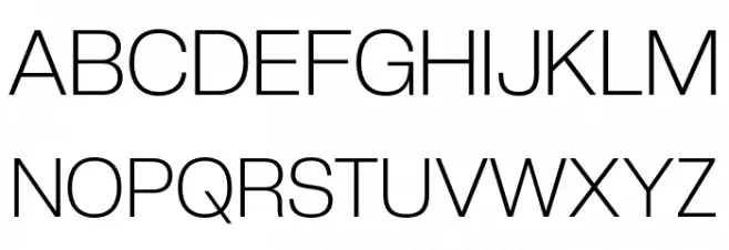 CreatoDisplay-Light Schriftart Groß