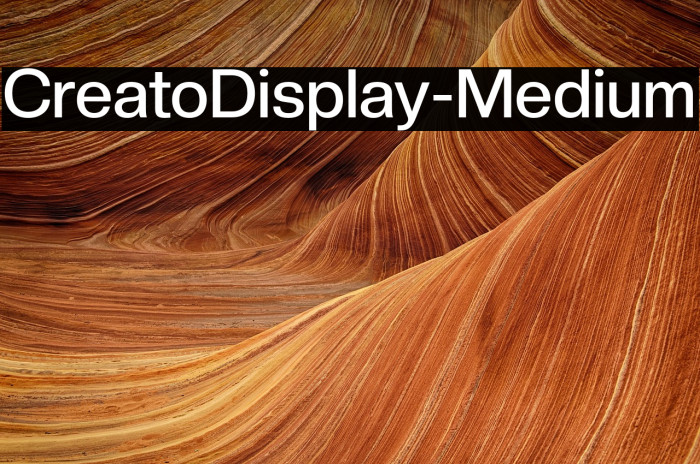 CreatoDisplay-Medium Example 1