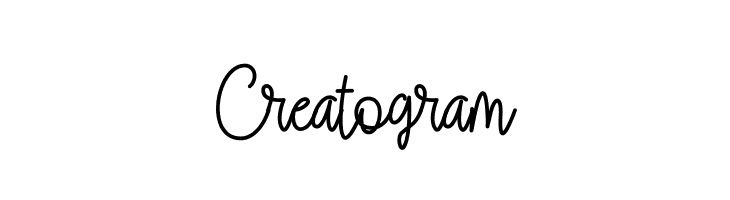 Creatogram  font caratteri gratis