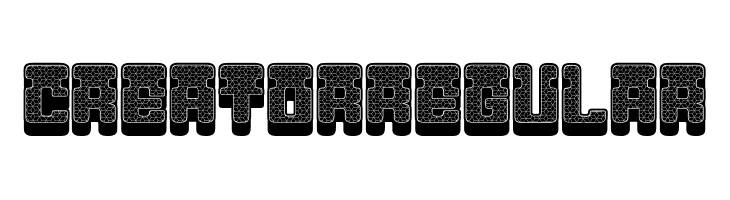 Creator Regular Шрифта