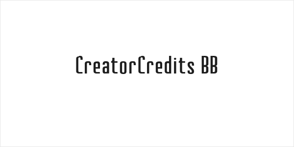 CreatorCredits BB Logo