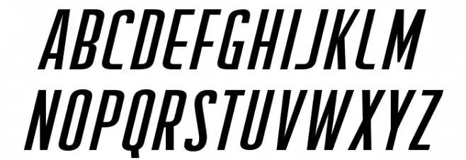 CreatorCreditsBB-Italic Шрифта ВЕРХНИЙ