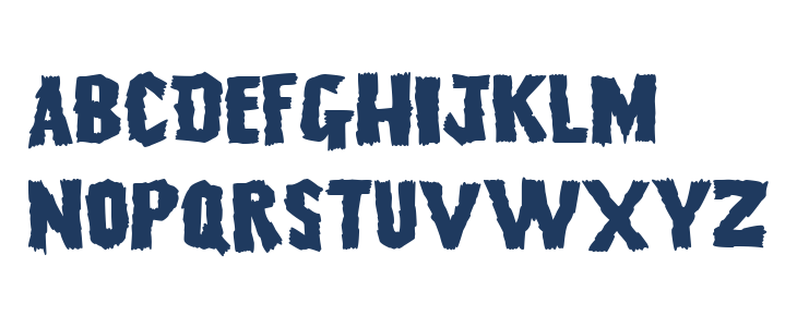 Creature of the swimming pool Uppercase