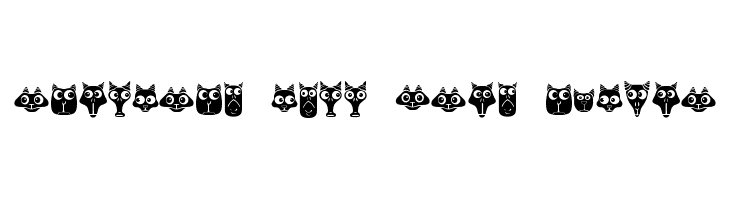 Creatures with Horns Regular Font