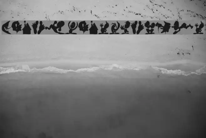 CreaturesShadows Font examples