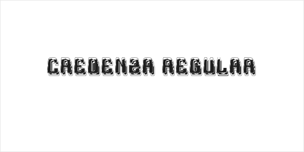 Credenza Regular Logo