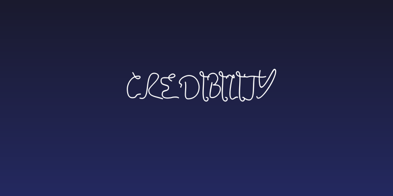 Credibility Social Header