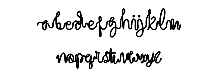 Credibility Font LOWERCASE