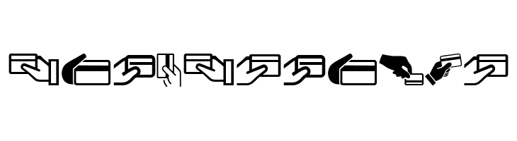 Credit Card Regular Font