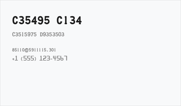 Credit Card Business Card