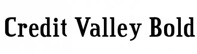 Credit Valley Bold  لخطوط تنزيل