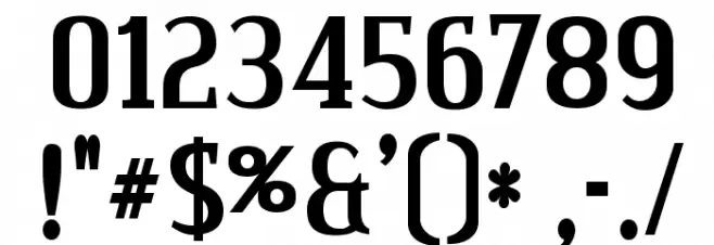 Credit Valley Bold Font Alte caractere