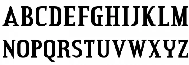 Credit Valley Bold Font UPPERCASE