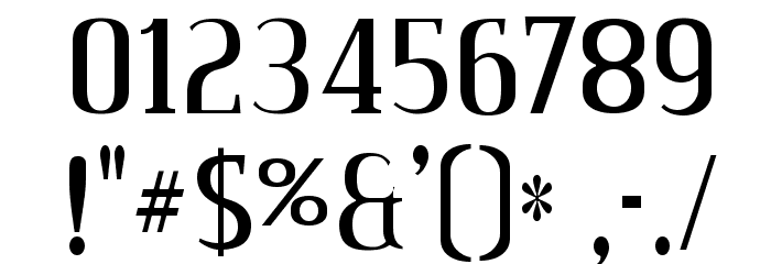 Credit Valley Font OTHER CHARS