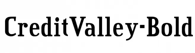 CreditValley-Bold  baixar fontes gratis