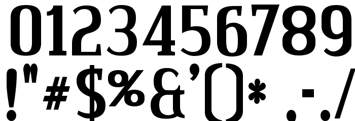 CreditValley-Bold Font OTHER CHARS