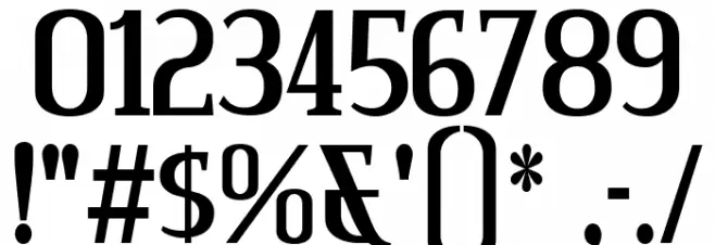 CreditValley-Bold Font OTHER CHARS