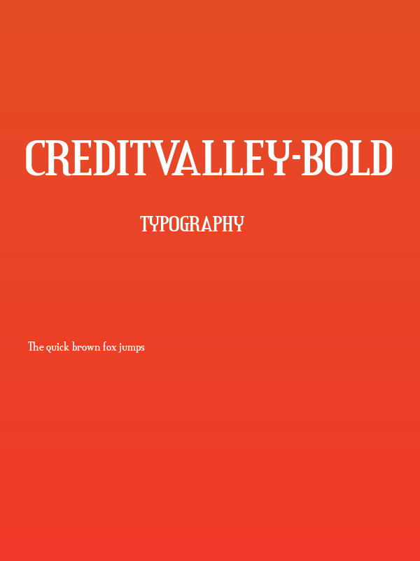 CreditValley-Bold Poster