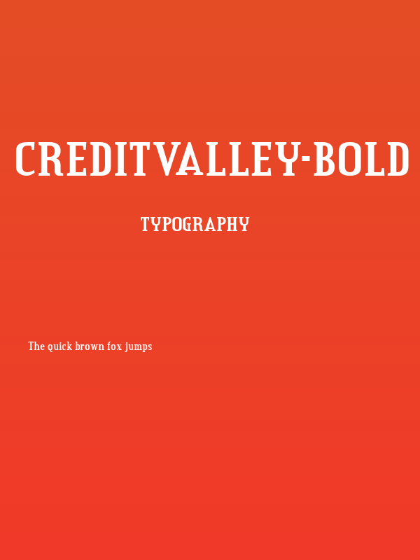 CreditValley-Bold Poster
