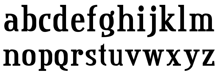 CreditValley-Bold Font LOWERCASE