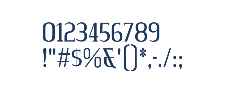 CreditValley-Regular Other Characters