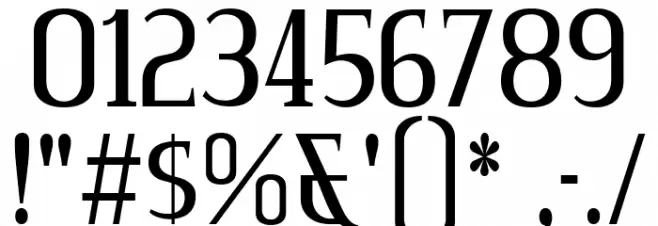 CreditValley-Regular Font OTHER CHARS