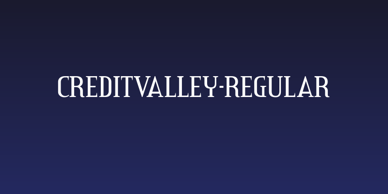 CreditValley-Regular Social Header