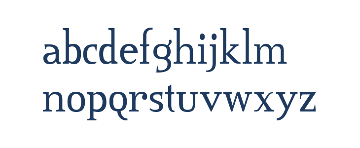 CreditValley-Regular Lowercase