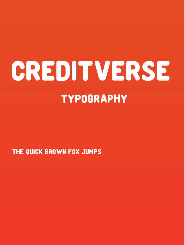Creditverse Poster