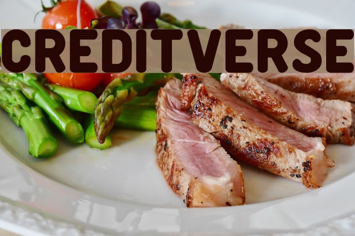 Creditverse Font examples