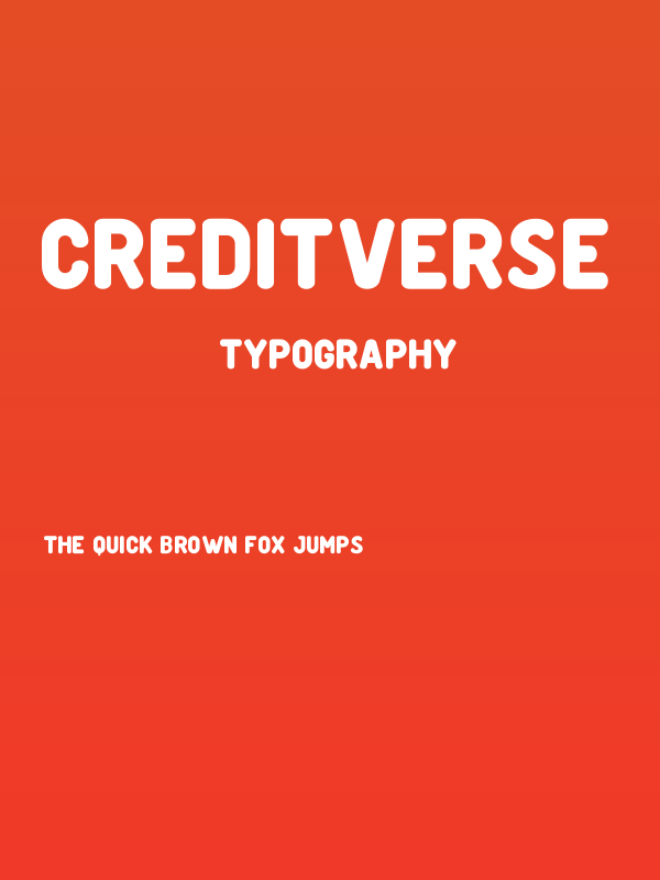Creditverse Poster