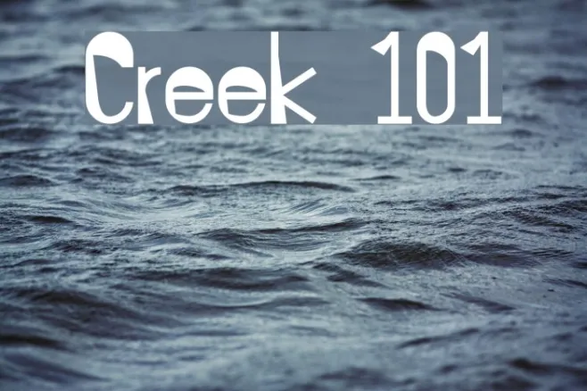 Creek 101 Example 2