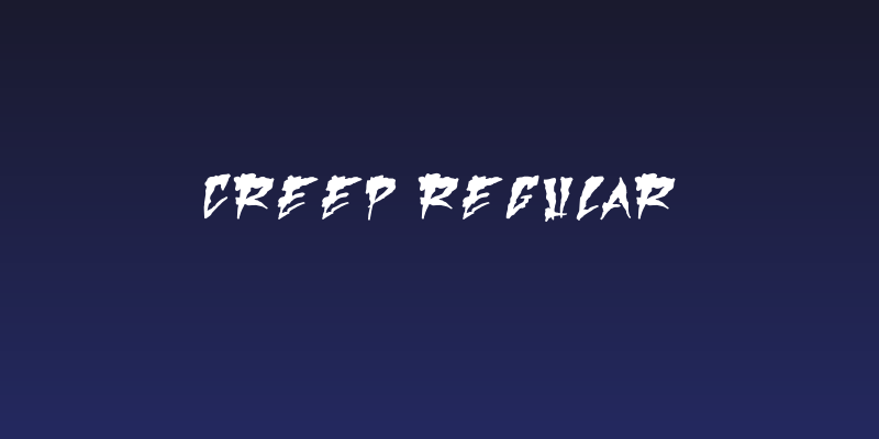 Creep Regular Social Header