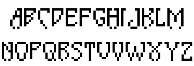 Creeper Pixel Regular Fuentes MAYÚSCULAS