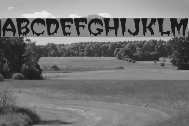Creeper Font examples