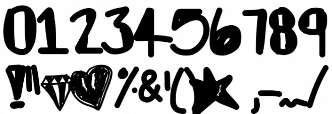 Creepers Font OTHER CHARS