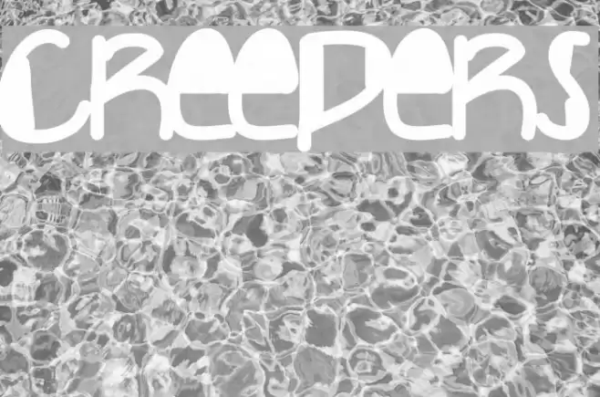 Creepers Font examples