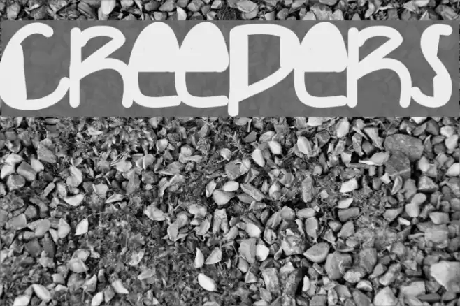 Creepers Font examples