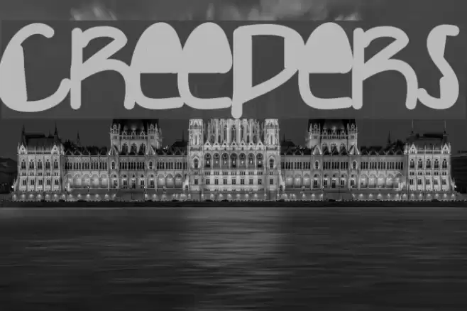 Creepers Font examples