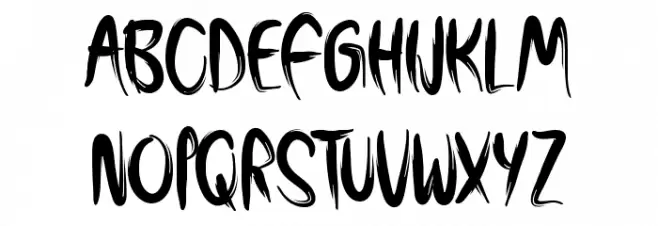 Creepfest Font UPPERCASE