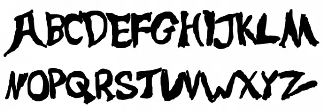 Creeping On A Cornflake 字体 大写