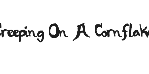 Creeping On A Cornflake Logo