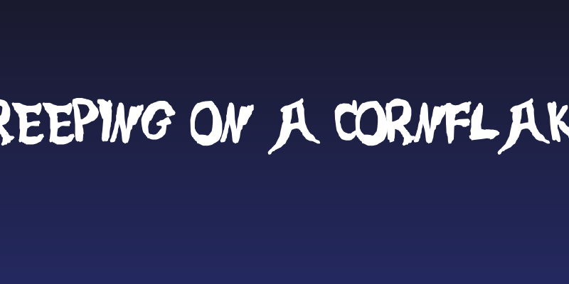 Creeping On A Cornflake Social Header